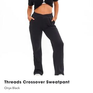 NWT - Buffbunny Crossover Sweatpant - Onyx Black
